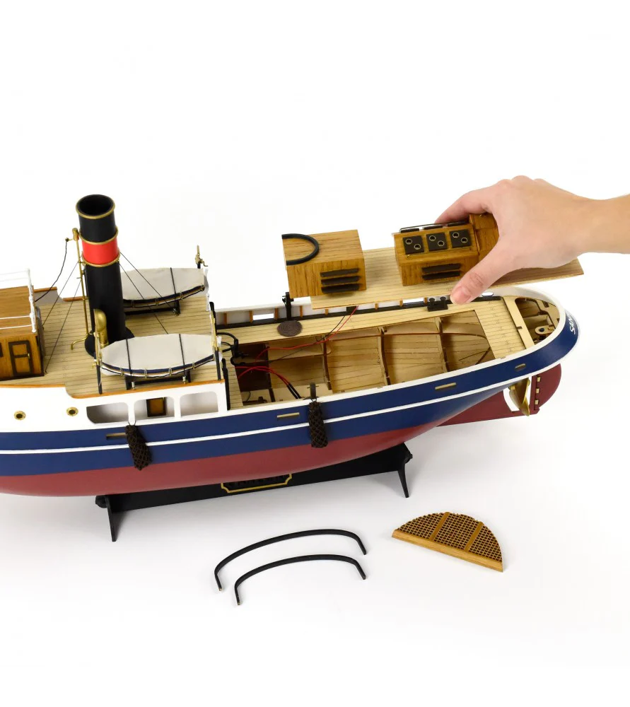 Modellino nave da montare model kit di montaggio veliero FAUVETTE scala